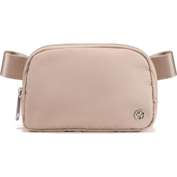 Everywhere Belt Bag for Women Raw Linen Beige